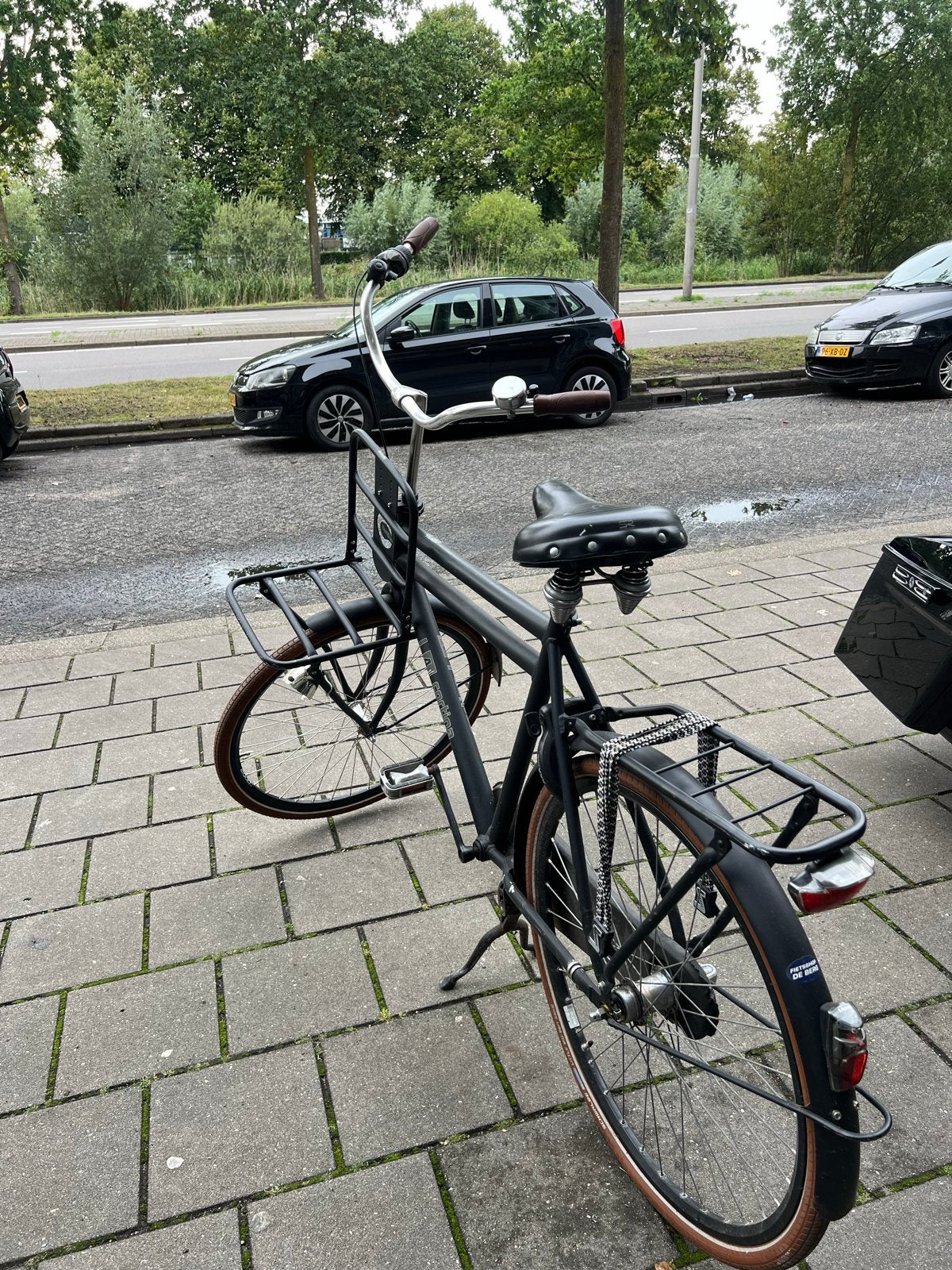Cortina U4 Transportfiets Dames - Zwart, Fietsen en Brommers, Terugtraprem, Versnellingen, Ophalen, Overige merken