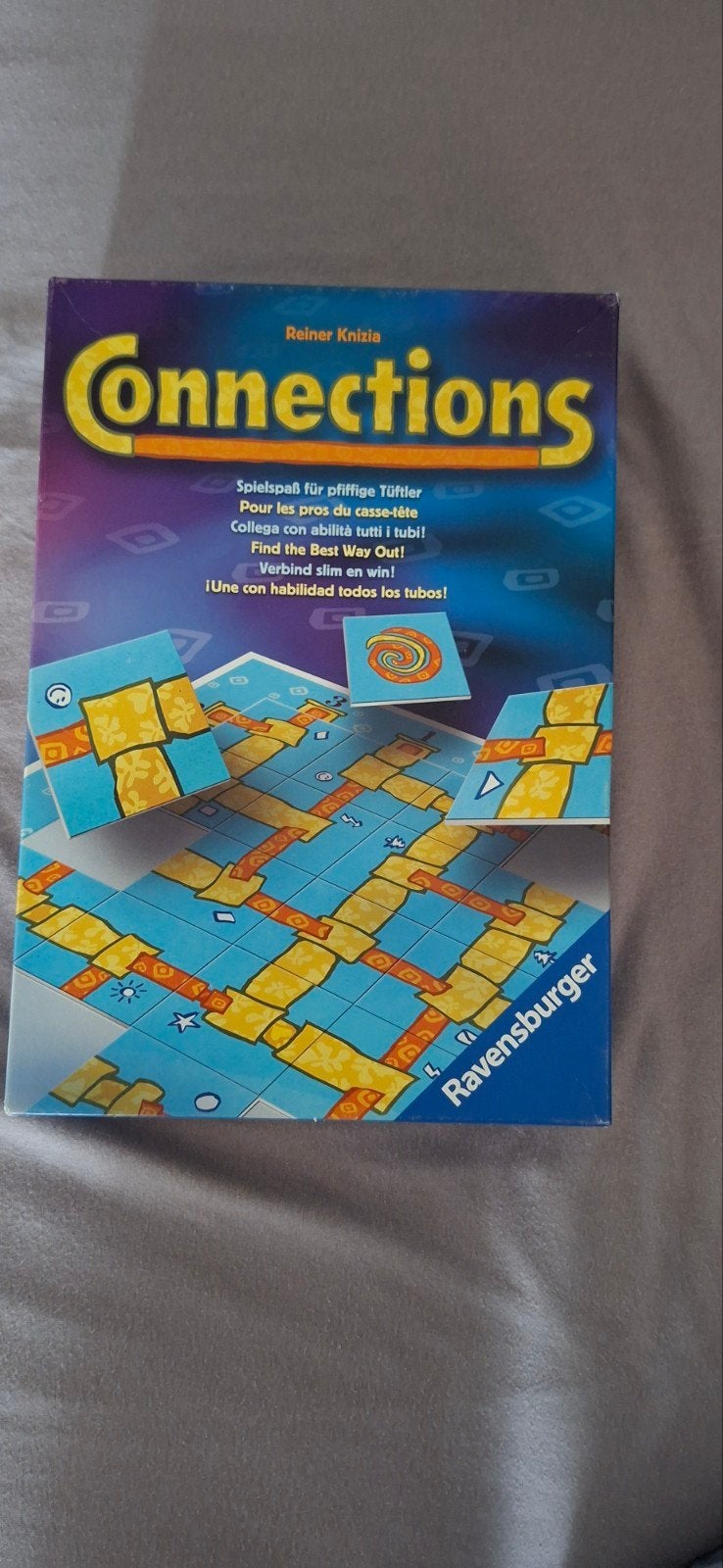 Connections bordspel van Reiner Knizia - Ravensburger, Hobby en Vrije tijd, Ophalen, Zo goed als nieuw
