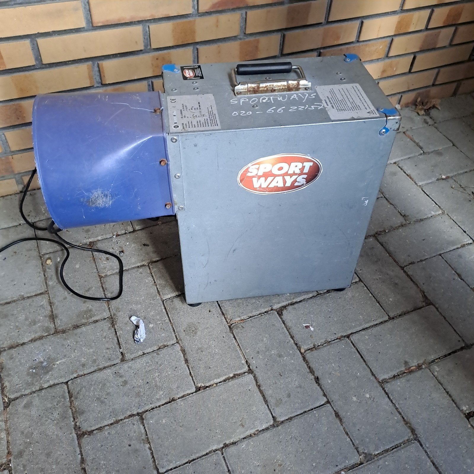 springkussen ventilator blower pomp, Ophalen