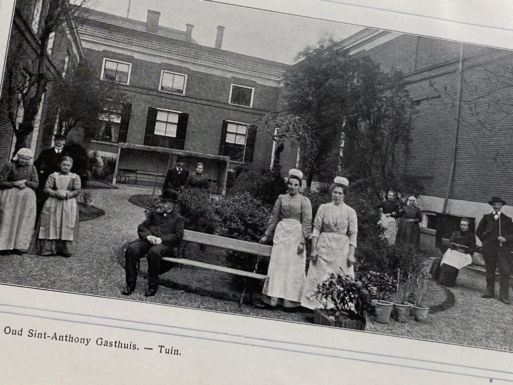 Het St. Anthony gasthuis te Leeuwarden 1905, Ophalen of Verzenden