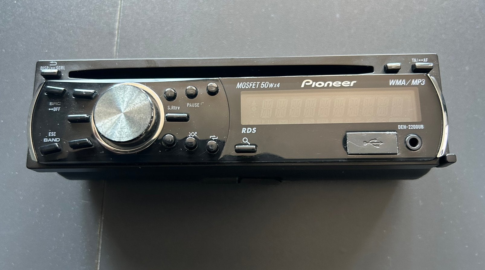 pioneer DEH-2200UB front paneel, Auto diversen, Autoradio's, Ophalen of Verzenden, Zo goed als nieuw