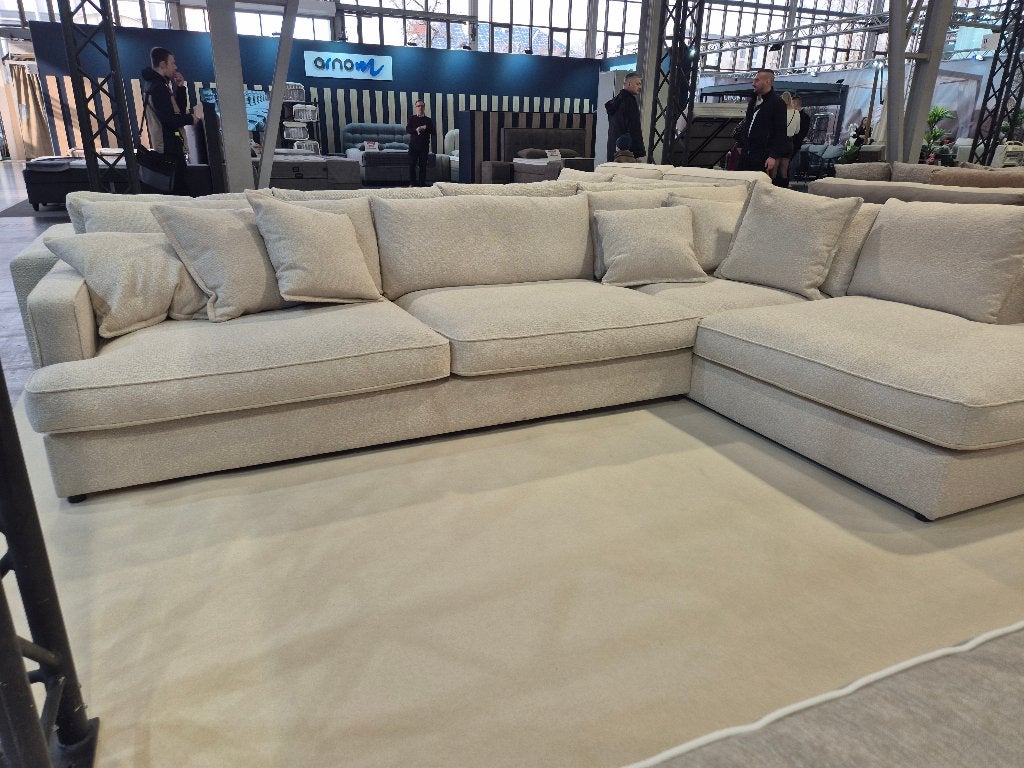 Foto 2 van Grote L bank. Nieuw. van 3.100€ voor 1.099€ 344cm.SampleSale