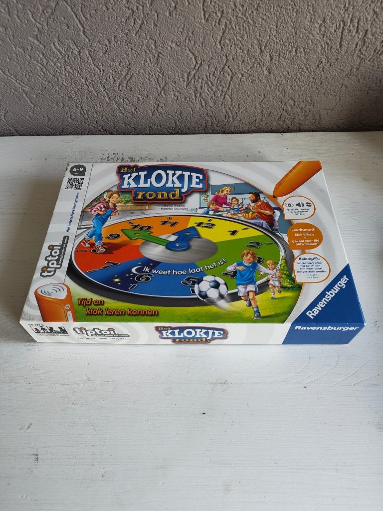 Tiptoi Het Klokje Rond - Leer klokkijken met Ravensburger, Kinderen en Baby's, Speelgoed | Educatief en Creatief, Ophalen of Verzenden