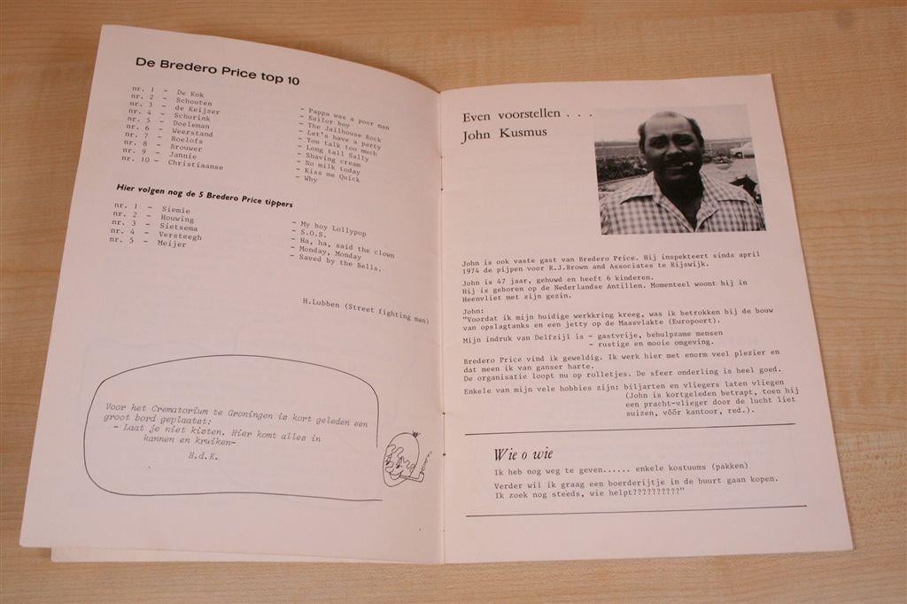 Buizen Post [1975] — Personeelsblad van Bredero Price B.V., Ophalen of Verzenden, Gelezen