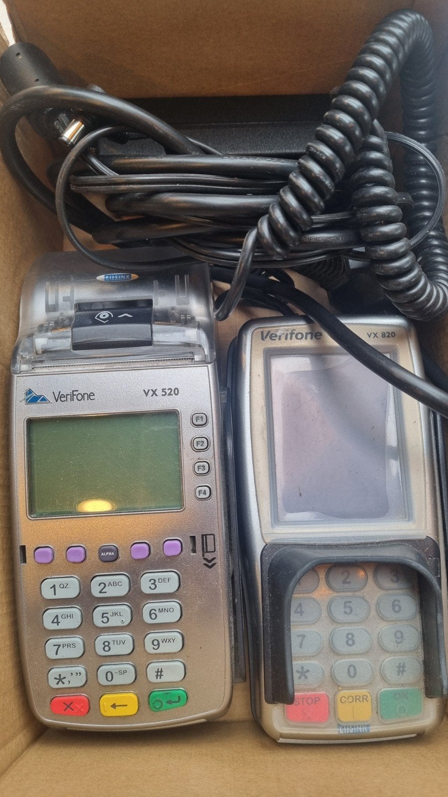 Verifone VX 520 en VX 820 pinautomaten, Ophalen of Verzenden
