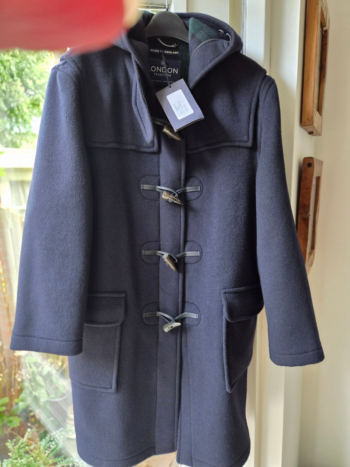NEW with tags: London Tradition Duffle Coat Emily Navy navy, Blauw, Maat 42/44 (L), Nieuw, LONDON Tradition