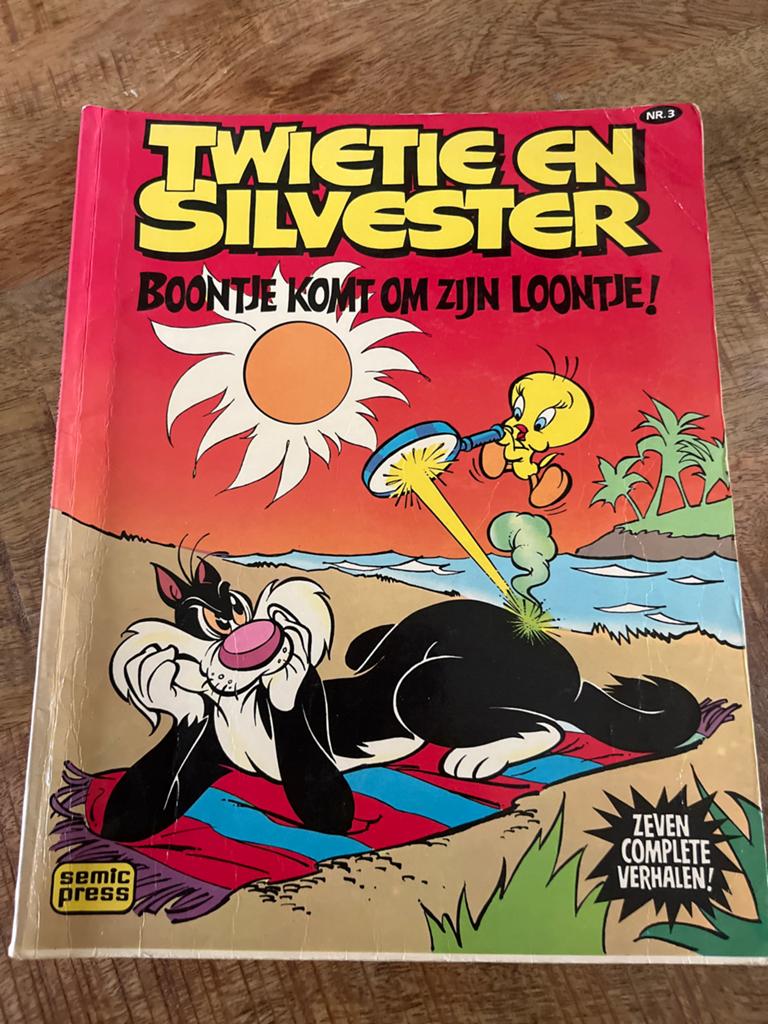 Tweety en Sylvester: Boontje komt om zijn loontje! (Nr. 3), Boeken, Stripboeken, Eén stripboek, Ophalen of Verzenden, Gelezen