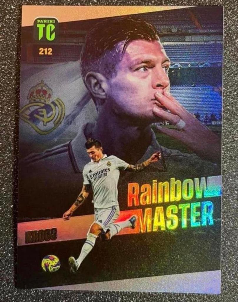 Panini Top Class 2023   RAINBOW MASTER   KROOS  REAL MADRID, Verzenden, Zo goed als nieuw, Plaatje