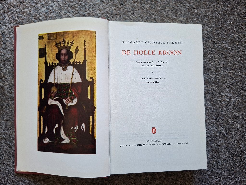 De holle kroon /Margaret Campbell Barnes, Verzenden, Gelezen, Margaret Campbell Barnes
