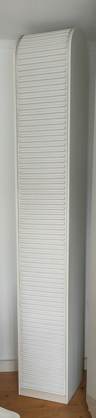 Vintage Pastoe Amsterdammer roldeurkast wit 240 cm hoog, Ophalen, Gebruikt