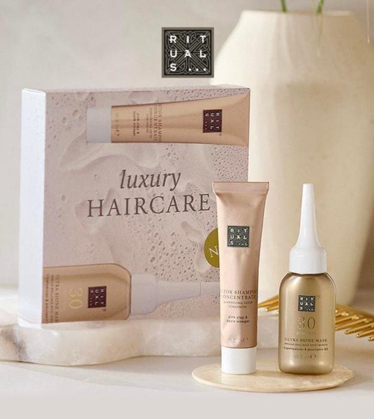 Rituals Luxury hair care set Nieuw!, Ophalen of Verzenden, Nieuw, Shampoo of Conditioner