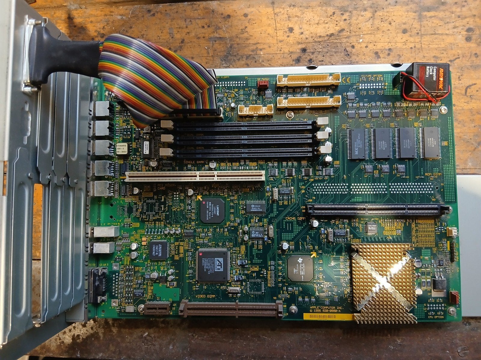 Vintage Apple Computer Moederbord (1996) - Zeldzaam, Apple Computer Inc., Onbekend, Ophalen of Verzenden, Onbekend
