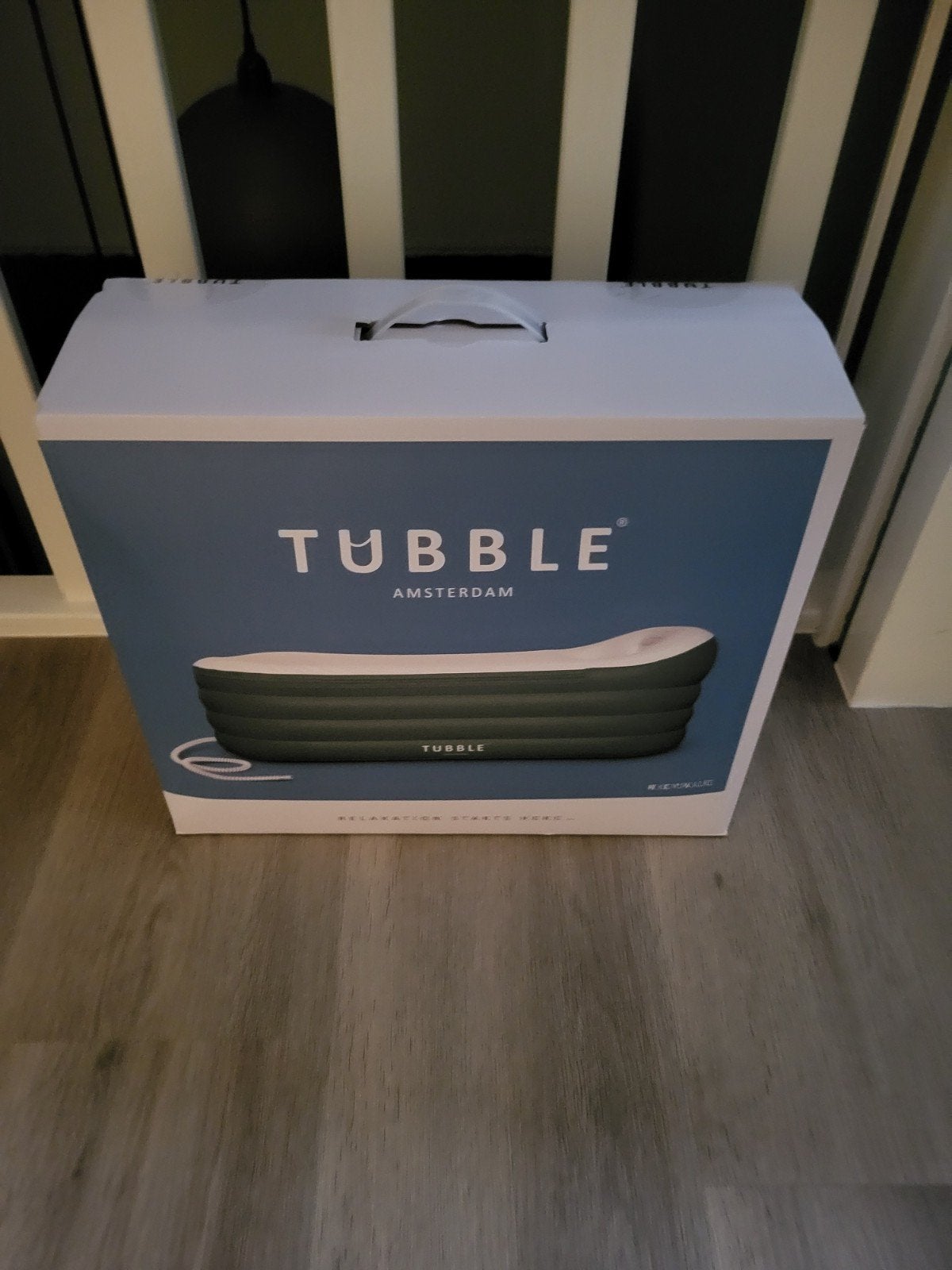 Tubble opblaasbaar ligbad nieuw Comfortabel en Draagbaar, Ophalen of Verzenden, Nieuw