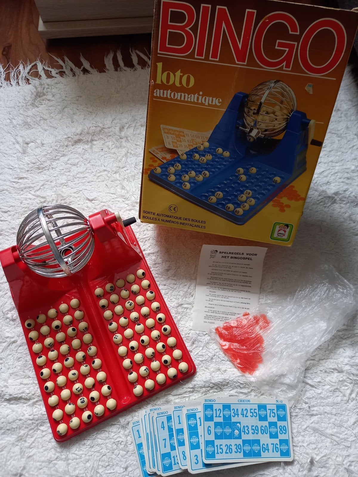 Leuk spel: Bingo  (incl doos), Ophalen of Verzenden, Gebruikt
