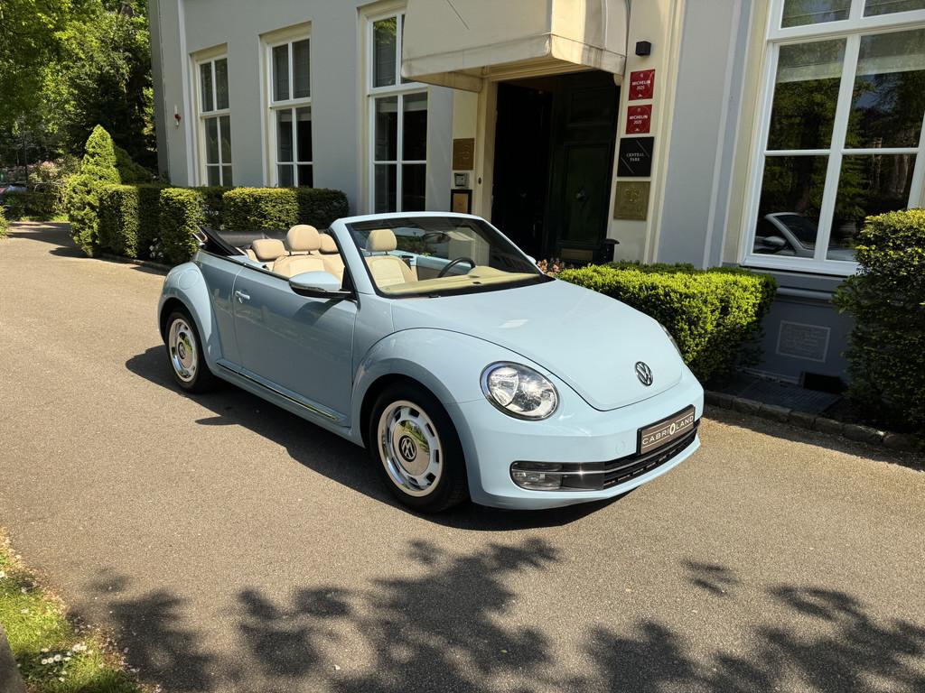Volkswagen Beetle Cabriolet 1.2 TSI Automaat, Cruise, Stof, Gebruikt, Origineel Nederlands, Bedrijf
