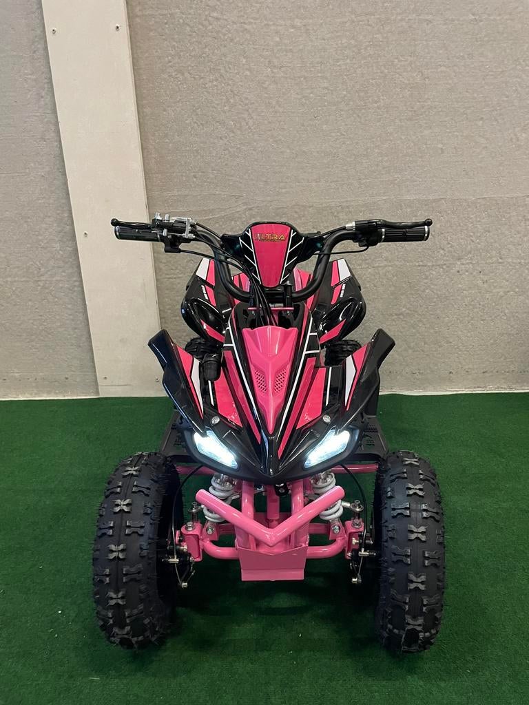 Nieuwe Ultra 1000 watt elektrische roze mini kinder quad, Kinderen en Baby's, Speelgoed | Buiten | Accuvoertuigen, Ophalen, Nieuw