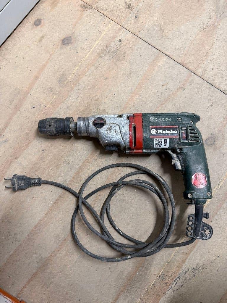 Klopboormachine, Klopboormechanisme, Ophalen, Boormachine, Gebruikt