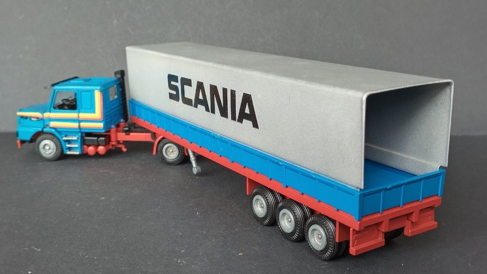 Scania 142 H demo 1:50 Tekno Pol, Verzenden, Tekno, Zo goed als nieuw, Tekno