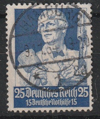 Duitse Rijk Minr 563, Ophalen of Verzenden, Duitse Keizerrijk, Gestempeld