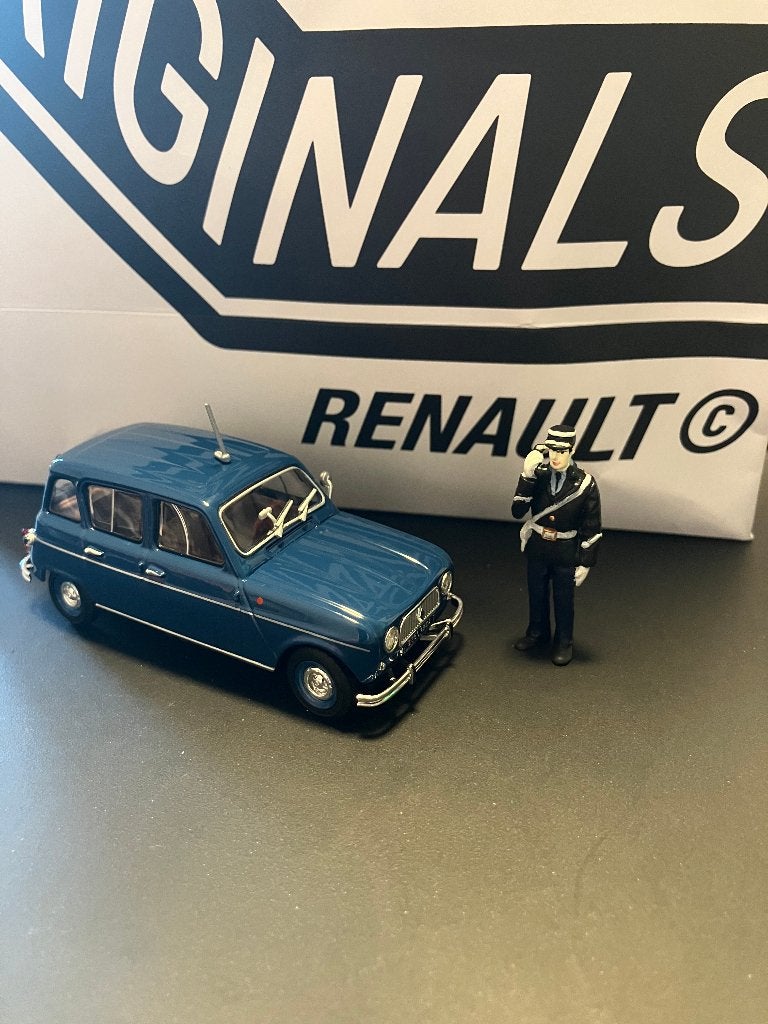 Renault 4L1969 Gendarmerie Eligor 1:43 nieuw in geschenkdoos, Ophalen of Verzenden, Nieuw, Auto, Overige merken