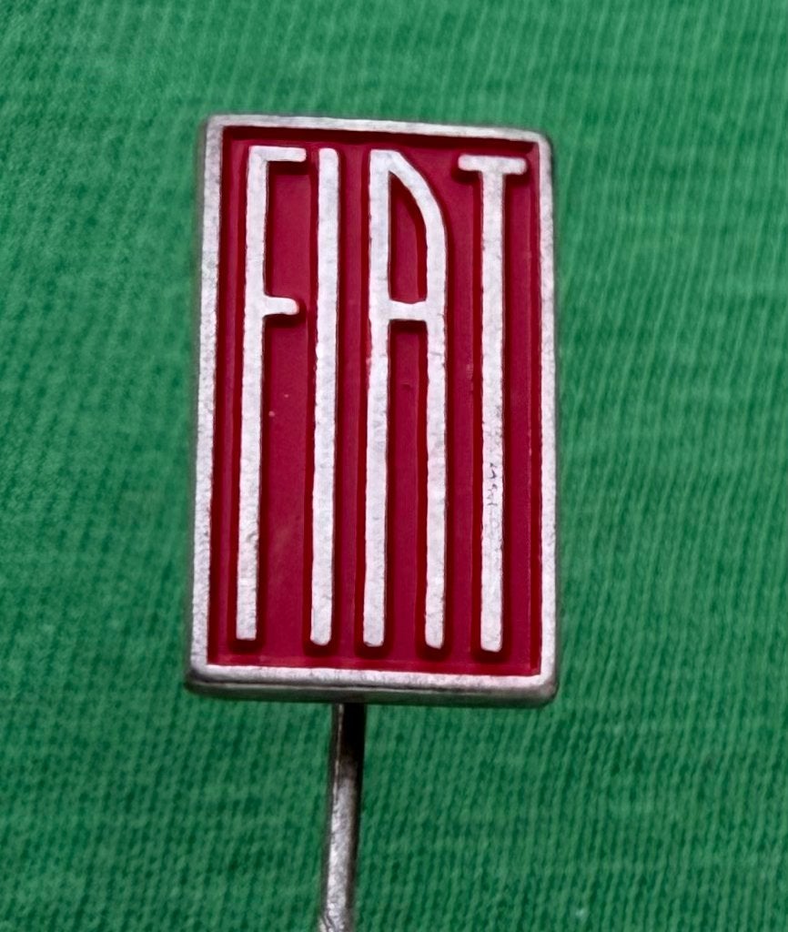 Speldje Fiat, Ophalen of Verzenden, Zo goed als nieuw, Overige onderwerpen