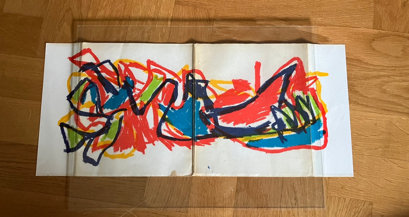 Catalogus met echte litho KAREL APPEL, Antiek en Kunst, Ophalen