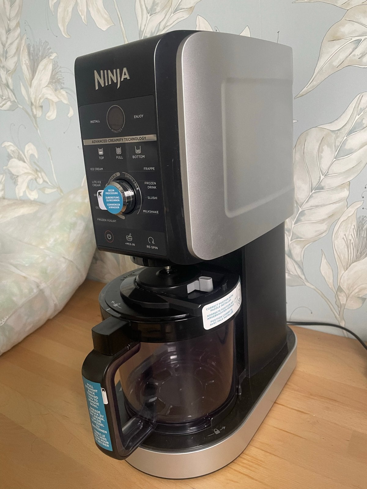 Ninja Creami deluxe IJsmachine - Zo goed als nieuw, Ophalen of Verzenden, Zo goed als nieuw