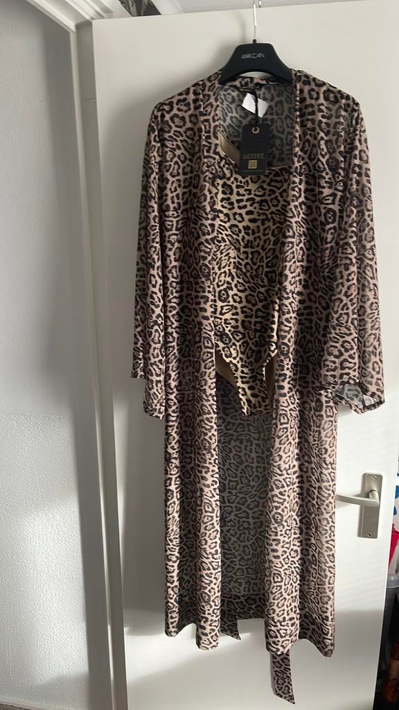 Goldbergh badpak met kimono XL, Verzenden, Nieuw, Zwart, Badpak