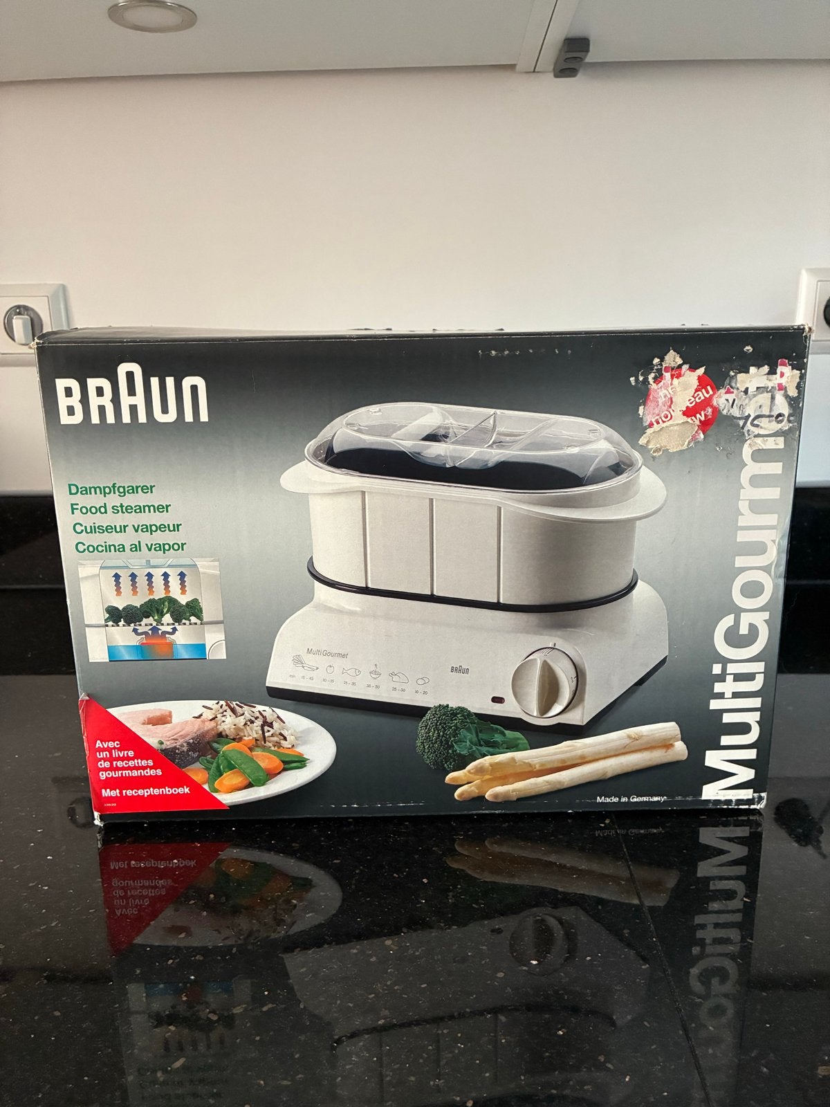 Braun MultiGourmet Food Steamer - Nieuw in doos, Ophalen, Nieuw, Stoomreiniger