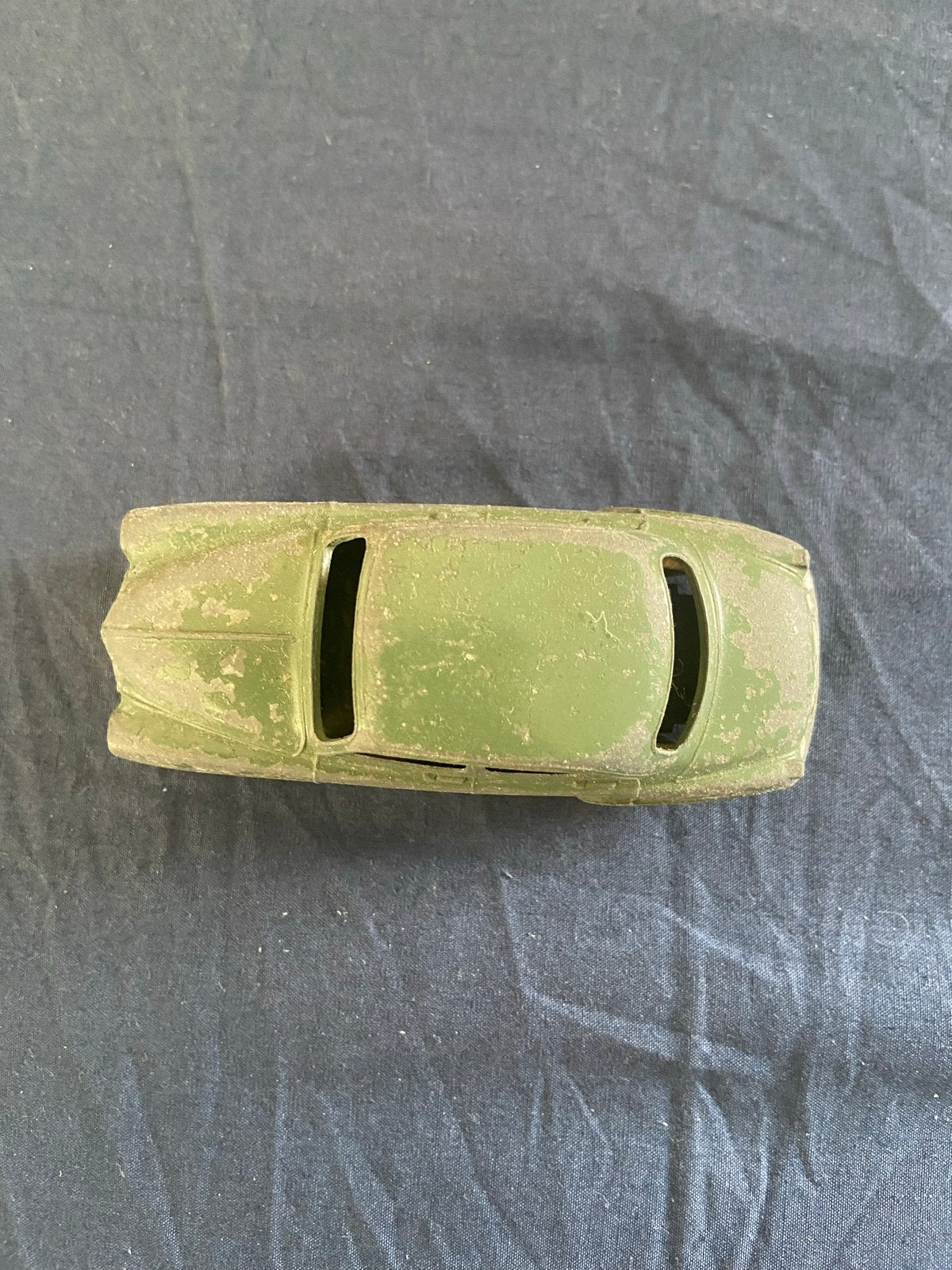 Vintage Dinky Toys Simca 9 Aronde 24U - Groen, Ophalen of Verzenden, Gebruikt