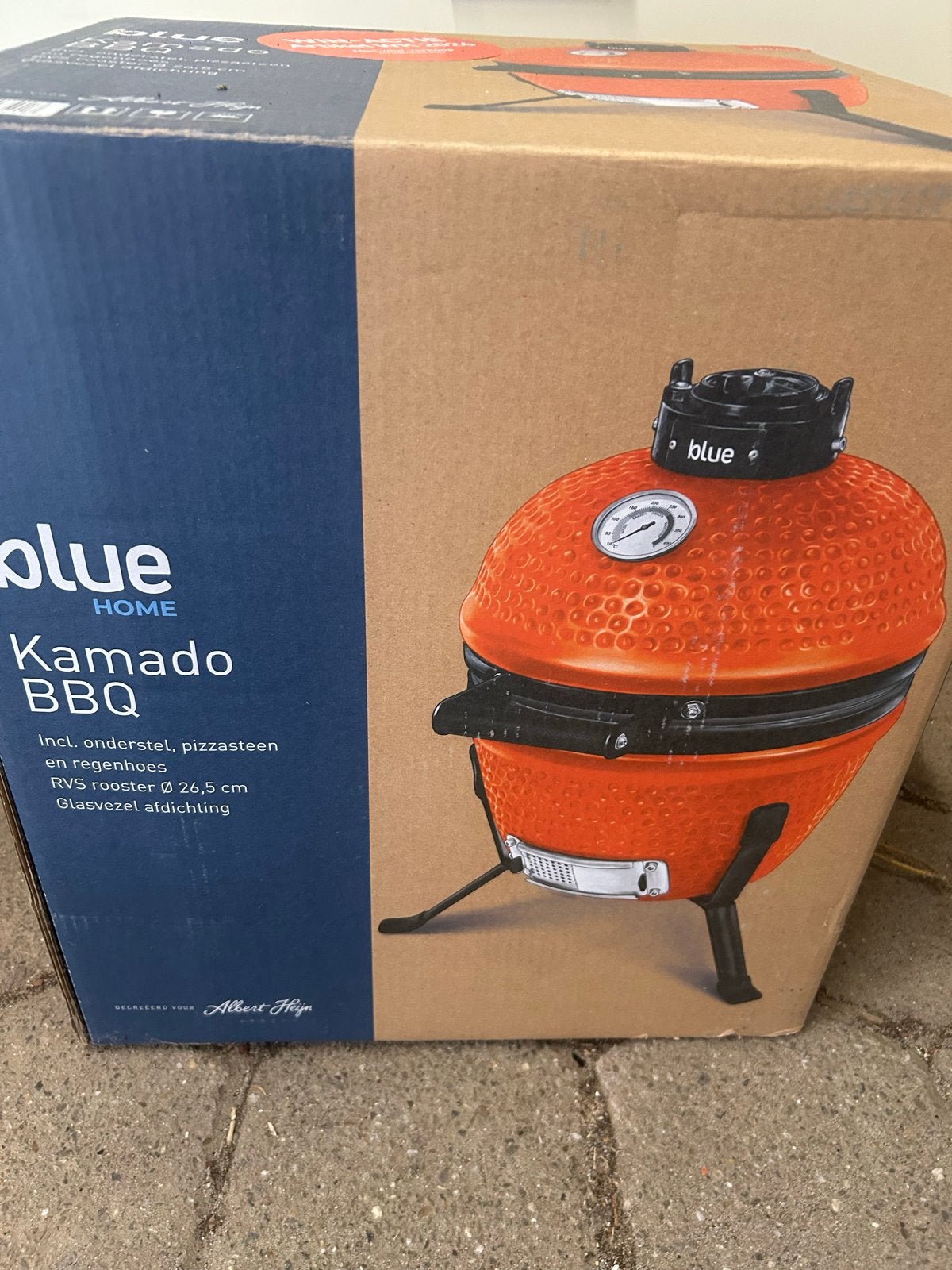 Blue Home Kamado BBQ - Nieuw in doos,, Ophalen, Nieuw
