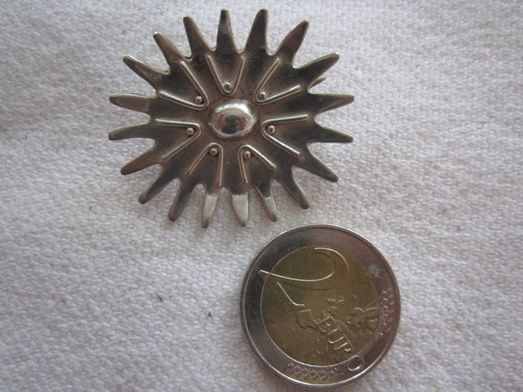 9.  Schitterende oude broche Schotland, sterling, Ophalen, Zilver, Broche