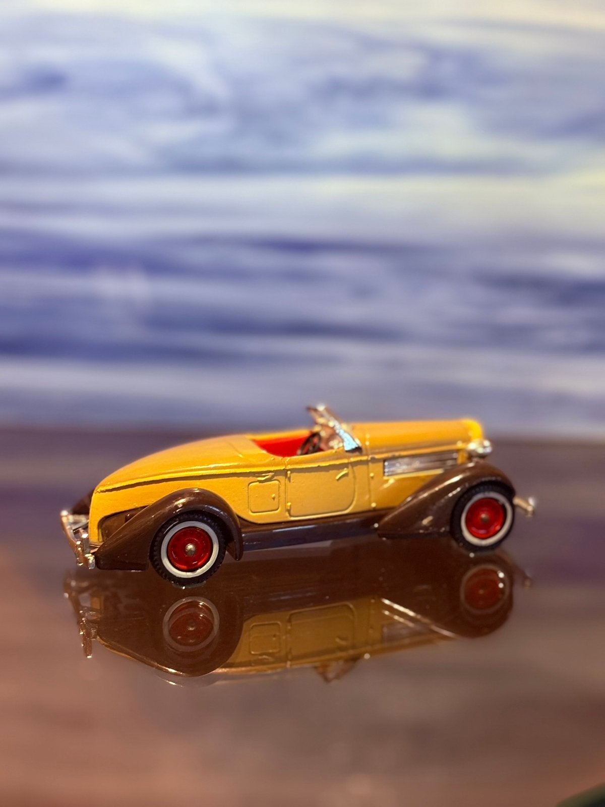 Matchbox Auburn 851 Speedster (1:42), Ophalen of Verzenden, Zo goed als nieuw, Auto