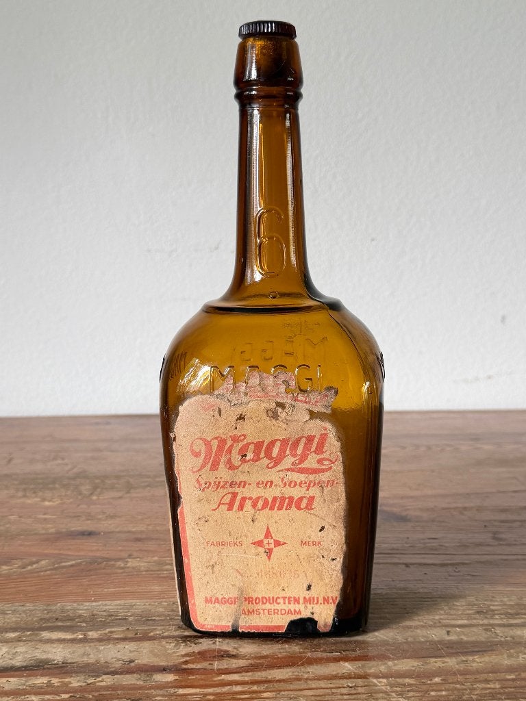 Maggi fles - Bijzondere oude grote MAGGI fles, Ophalen of Verzenden