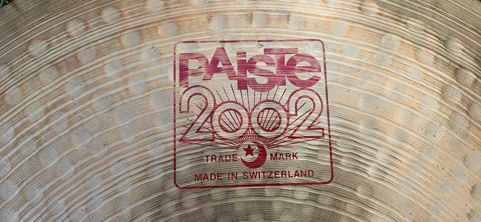 Paiste 2002 Heavy Ride 22 inch bekken, Muziek en Instrumenten, Drumstellen en Slagwerk, Ophalen, Zo goed als nieuw, Overige merken