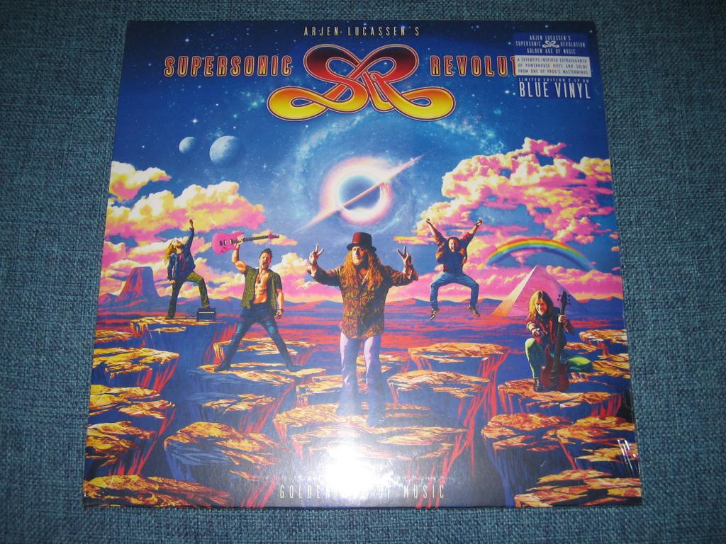 Supersonic Revolution – Golden Age of Music  Blue Vinyl new, Ophalen of Verzenden, Nieuw in verpakking, 12 inch, Poprock