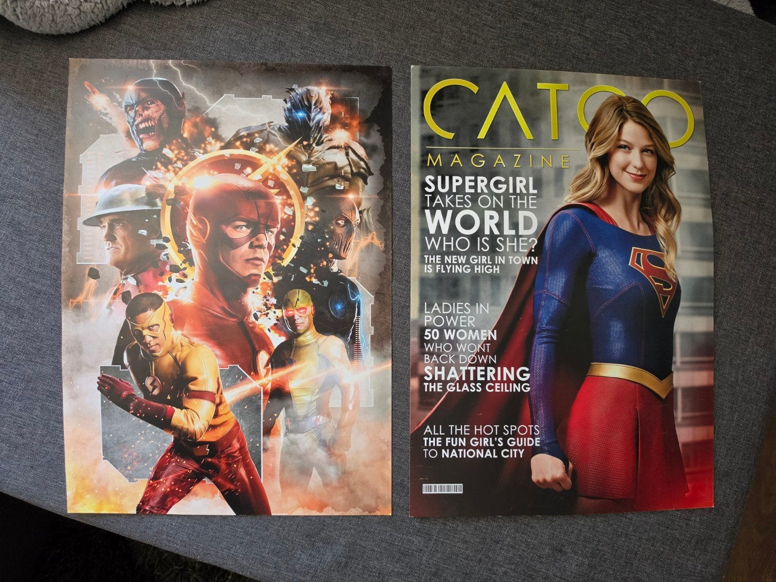 Posters Supergirl, Arrow & The Flash, Ophalen of Verzenden
