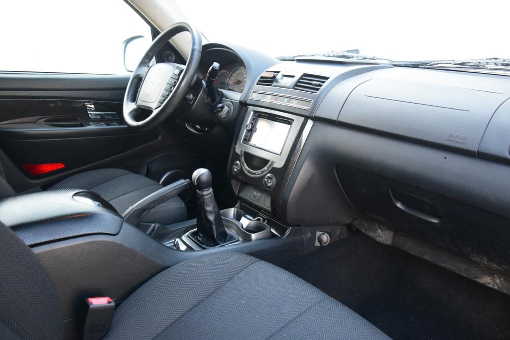 SsangYong Rexton RX 200 e-XDI Crystal (bj 2013), Auto's, Voorwielaandrijving, Stof, Gebruikt, Zwart