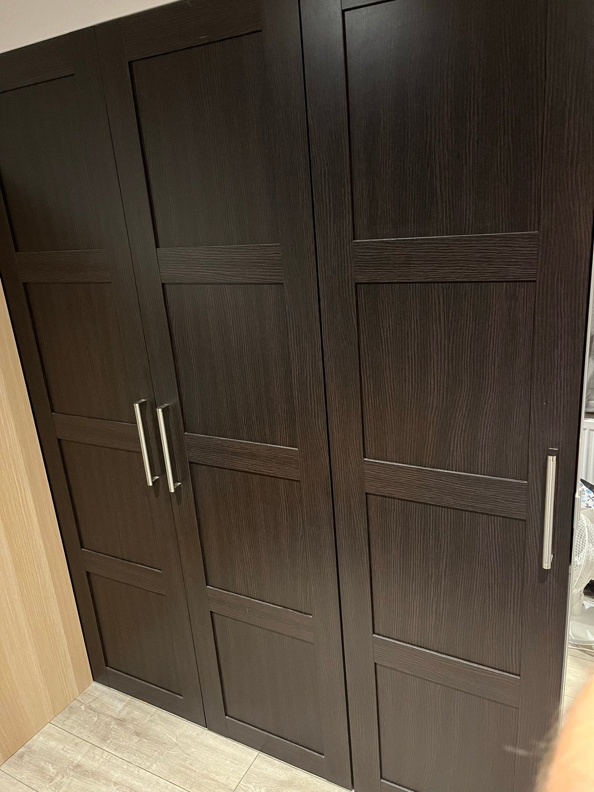 5 IKEA Pax kast deuren 50x195 cm met handvat, Ophalen, Minder dan 50 cm, Gebruikt, 150 tot 200 cm
