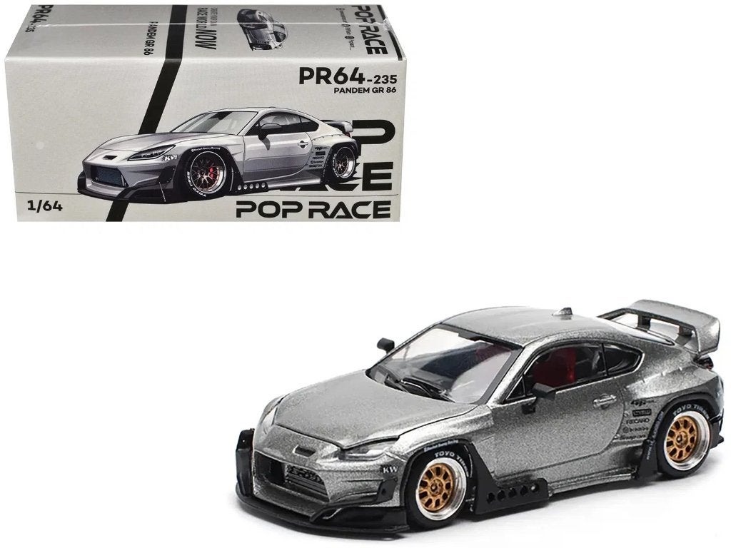 Toyota Pandem GR 86 van Pop Race 1/64 #235, Ophalen of Verzenden, Nieuw, Auto