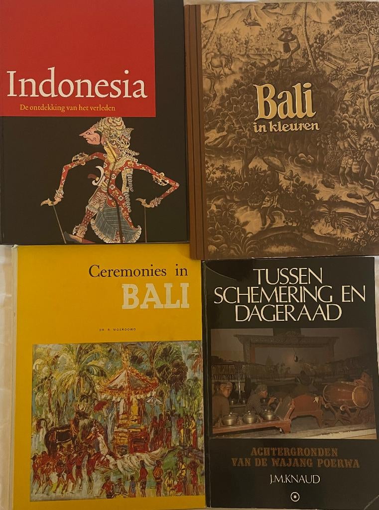 4 Boeken over Indonesie / Bali, Ophalen of Verzenden, Gelezen