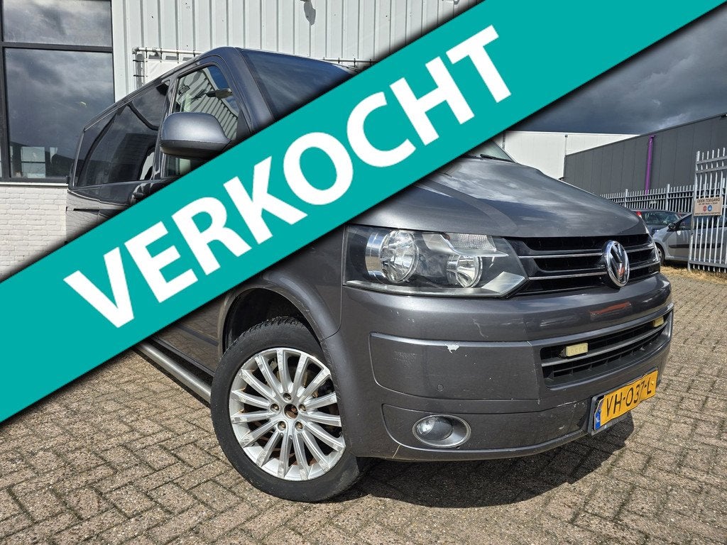 Volkswagen Transporter 2.0 TDI L2H1 DC Comfortline Aut Airco, Euro 5, Gebruikt, 1905 kg, Volkswagen
