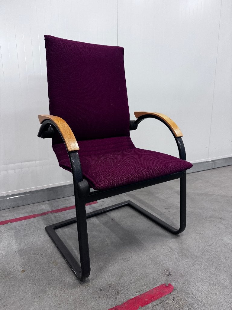 stoel met kantelfunctie, comfortabel en stevig, Ophalen, Gebruikt, Rood, Vijf, Zes of meer stoelen