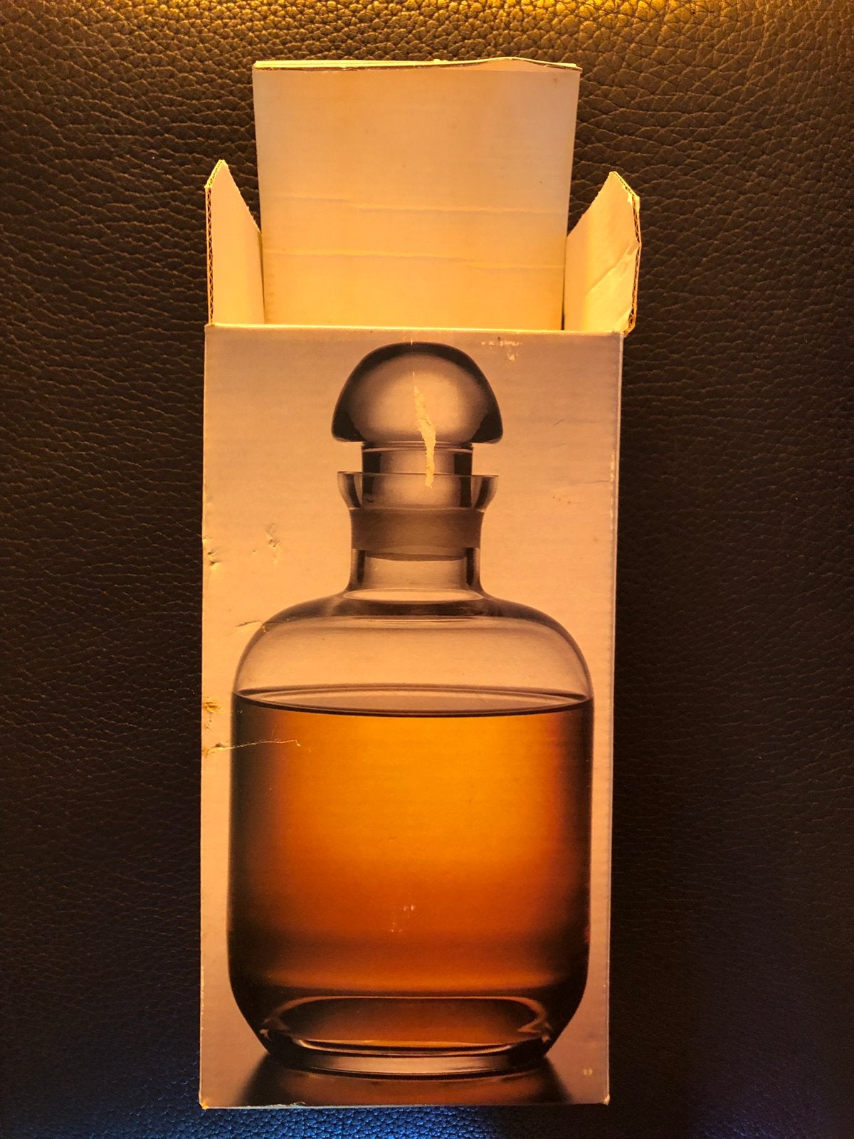 Decanteerkaraf met stop (“Devon decanter”), Ophalen of Verzenden, Zo goed als nieuw, Overige typen
