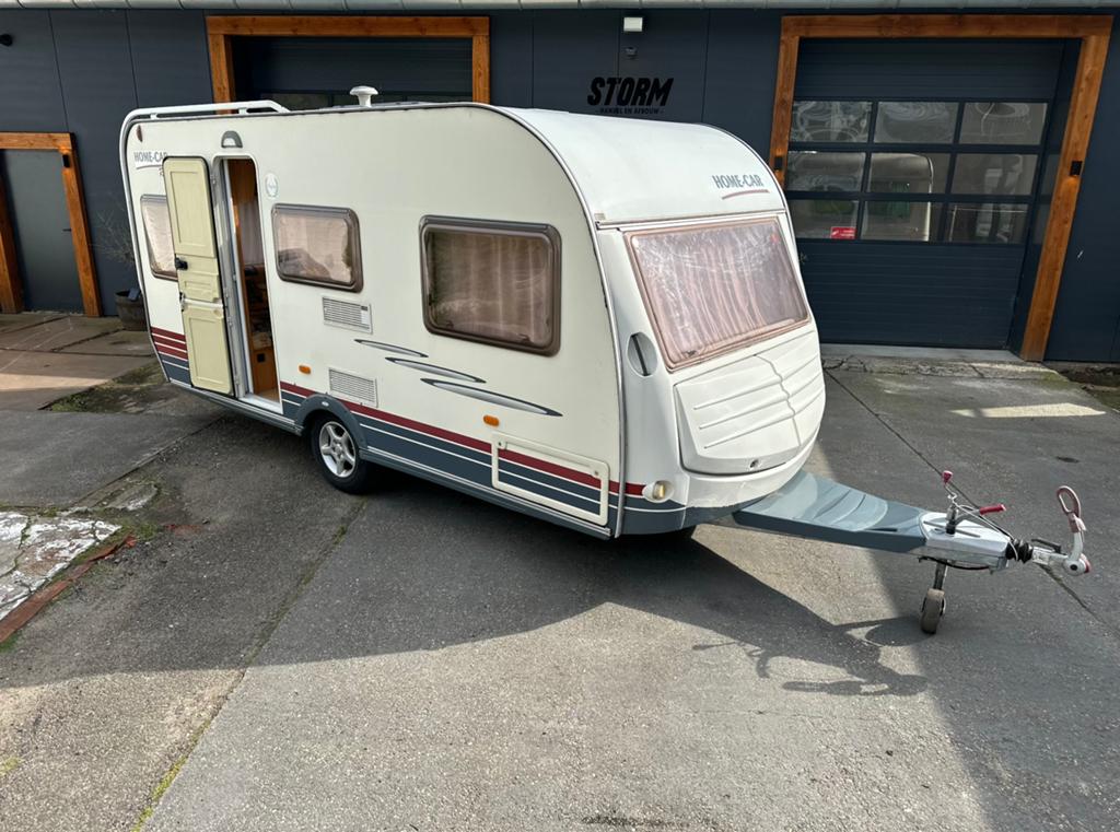 Home Car Rally 45 Trophy 2003 caravan met voortent en luifel, Caravans en Kamperen, Caravans, Bedrijf, tot en met 4, 750 - 1000 kg