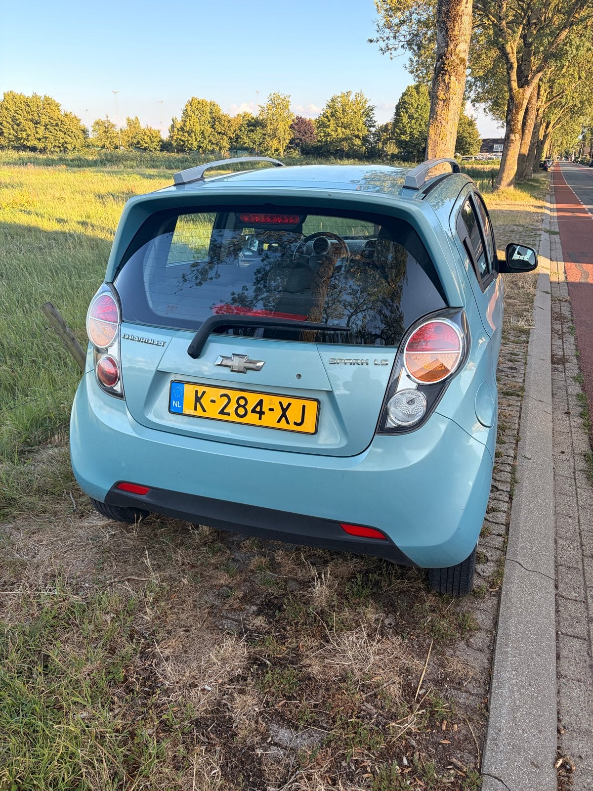 Chevrolet Spark 1.2 2012 Groen, Auto's, Voorwielaandrijving, 4 cilinders, Particulier, 81 pk