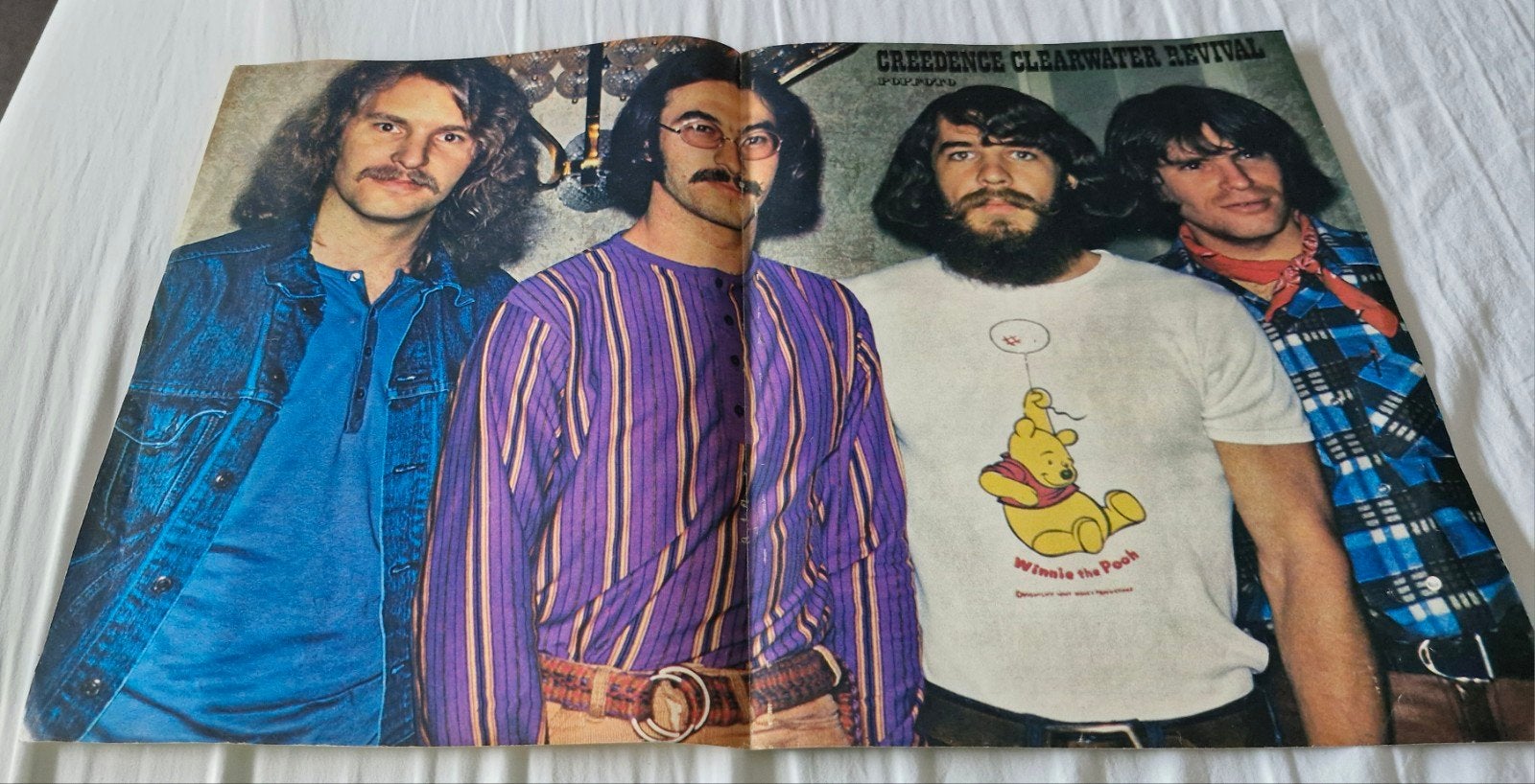 Creedence Clearwater Revival Poster, Ophalen of Verzenden, Gebruikt, A1 t/m A3