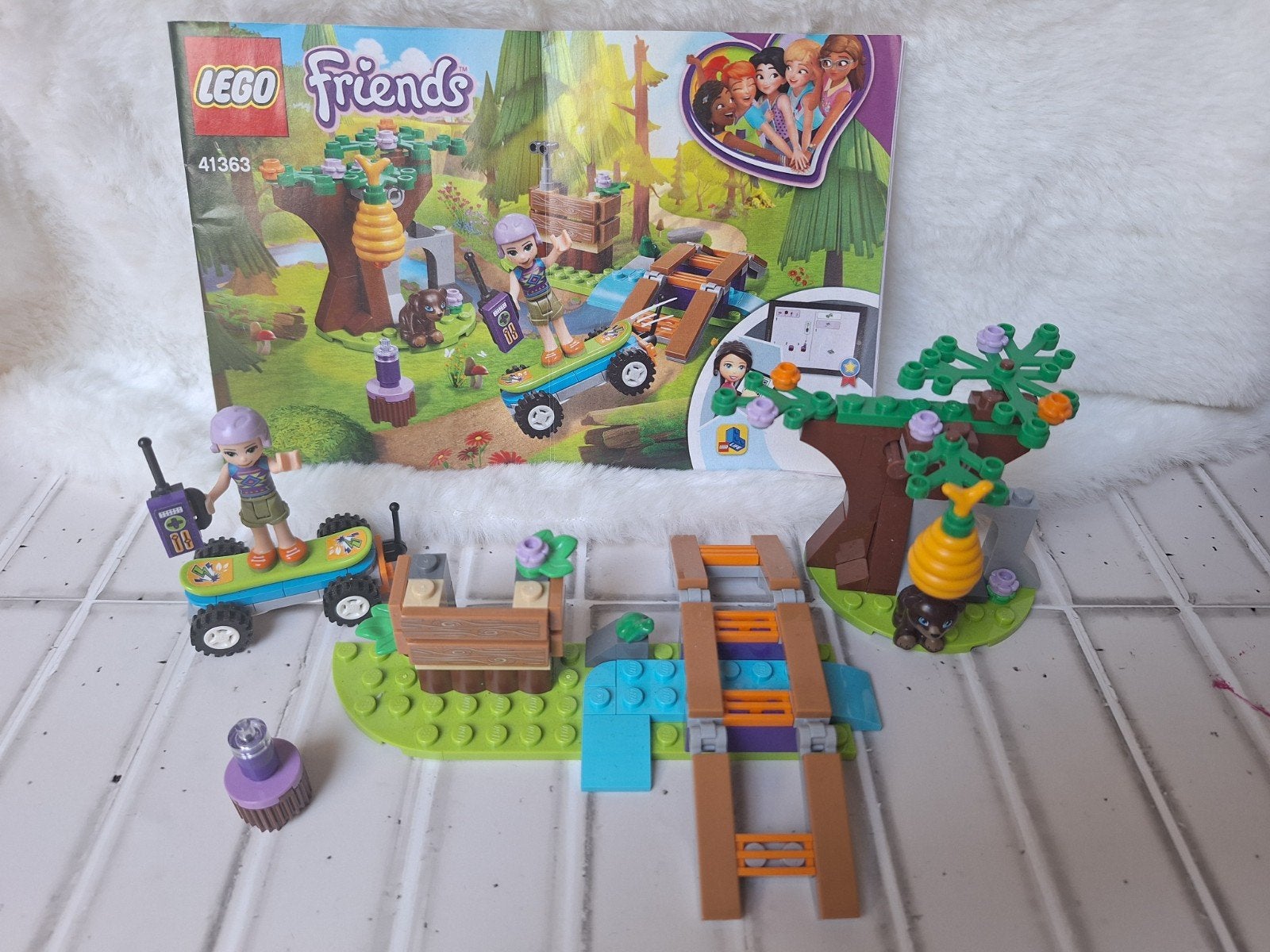 Lego friends Mia's avontuur in het bos 41363, Lego, Friends, Ophalen of Verzenden, Zo goed als nieuw