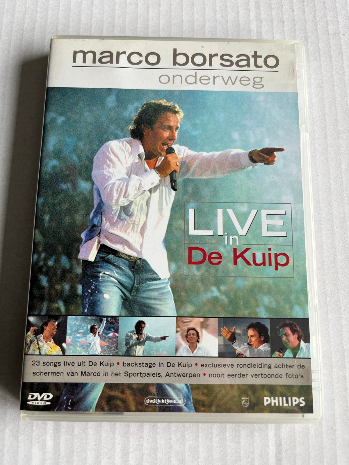 Marco Borsato - Live in De Kuip DVD, Gebruikt, Alle leeftijden, Concert, Ophalen of Verzenden