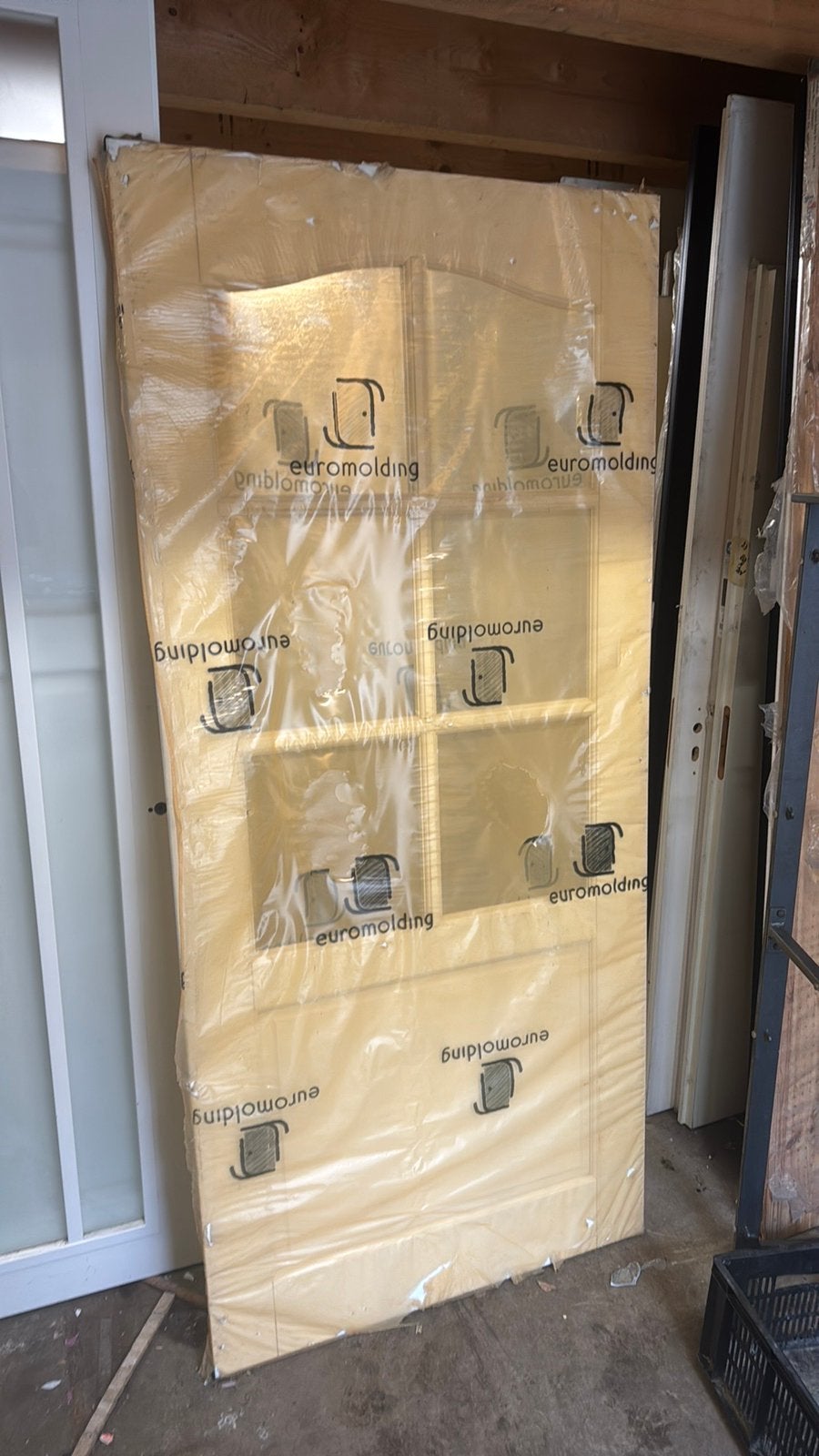 Verschillende Opdek paneeldeuren zonder glas 93x211.5 cm, Ophalen, 80 tot 100 cm, Binnendeur, Nieuw